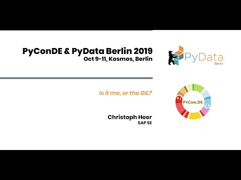 Is it me, or the GIL?