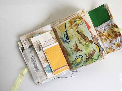 Journal Flip Through Completed Vintage Junk Journal My Personal Journal