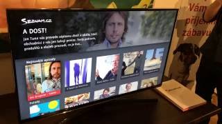 Seznam.cz a Stream.cz - ukázka funkčnosti přes HbbTV