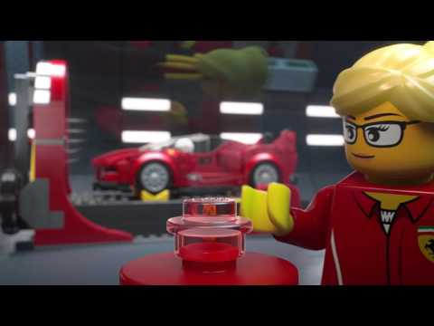 Vidéo LEGO Speed Champions 75882 : Le centre de développement de la Ferrari FXX K