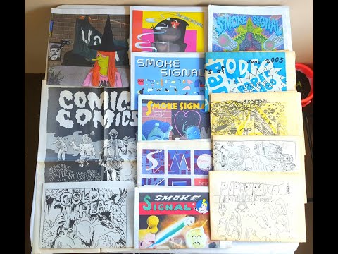Modern Newsprint Comics | Paper Rodeo + Smoke Signal | Tetsunori Tawaraya / Fort Thunder / Paper Rad