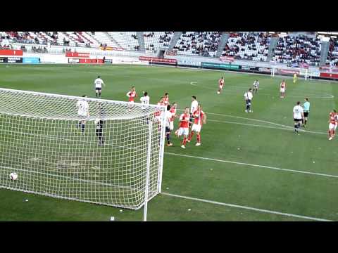 Real Murcia 4-0 Yeclano Deportivo. Gol Chando