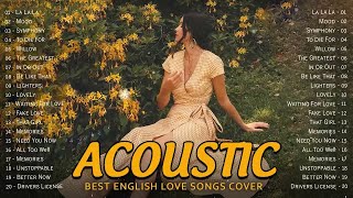 Download lagu Top Hits English Acoustic Cover Love Songs Playlist 2022 - Best Acoustic Guitar Cover Of Popular mp3