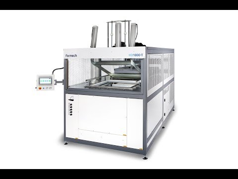 Formech HD1000-T with twin heater - Automatic vacuum forming machine
