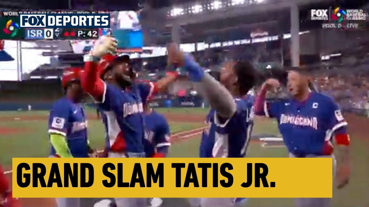 🔥 ¡GRAND SLAM DE TATIS JR! | República Dominicana 5-0 Israel | WBC 2026