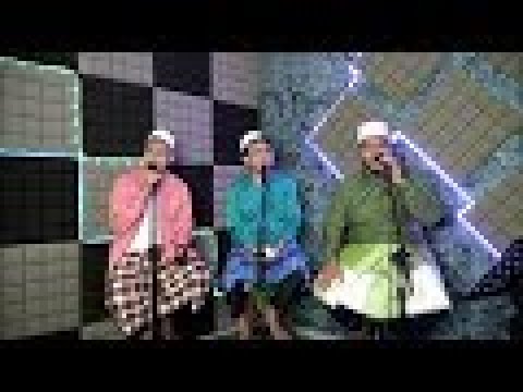 UNIC & FITRI HARIS  ( ATAS NAMA CINTA - MENYANYI SAMBIL GELAK )