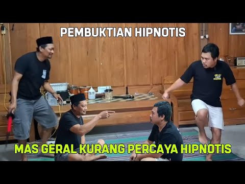 FOLLOW ME, MR. GERALL, I WANT TO KNOW WHAT IT FEELS LIKE TO BE HYPNOSIS. IT'S JUST FUNNY, YO...