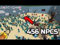 I MADE 456 NPCS PLAY SQUID GAME ON ROBLOX! (BOBUX EVENT)