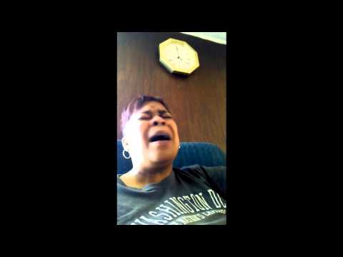 Woman sings FUNNY Gospel song (with Fruition Music) Part 5