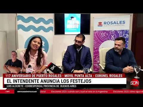 117 aniversario de Puerto Rosales - MOVIL PUNTA ALTA - CORONEL ROSALES