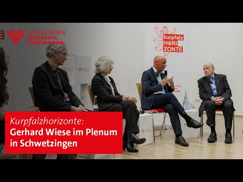 Gerhard Wiese im Plenum in Schwetzingen | Kurpfalzhorizonte mit Daniel Born MdL