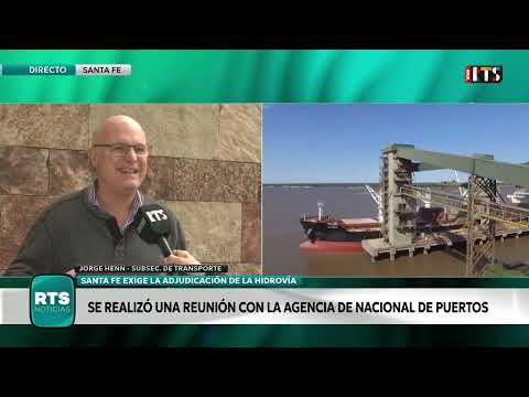 ⚓ SANTA FE EXIGE AVANZAR CON LA LICITACIÓN DE LA HIDROVÍA