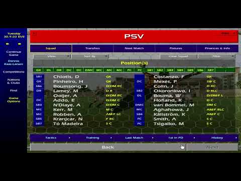 Championship Manager 01/02 - BEST FORMATION 4-1-3-2