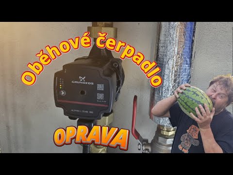 💥 Oprava čerpadla u kotle! Grundfos Alpha L ZÁCHRANĚN! 🛠️