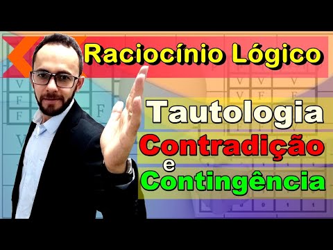 Raciocínio Lógico - Tautologia, contradição e contingência