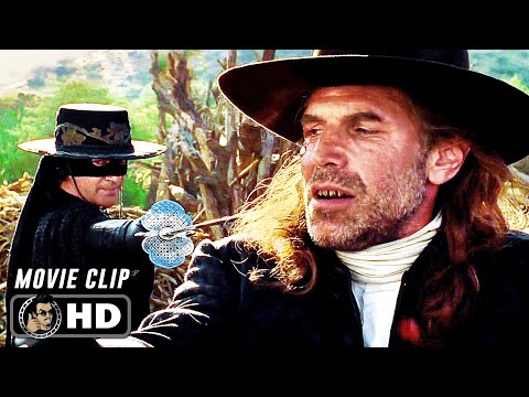 Zorro Destroys Arrogant Bandits Scene | THE LEGEND OF ZORRO (2005) Movie CLIP HD