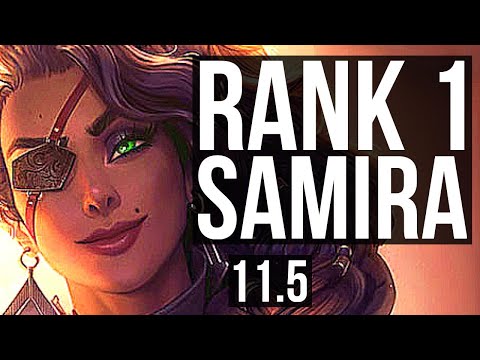 SAMIRA & Rell vs KAI'SA & Thresh (ADC) | Rank 1 Samira, Quadra, 8/2/10 | EUW Challenger | v11.5