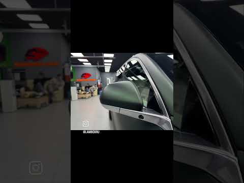 Цветной полиуретан Carbins PPF Matte Dark Green MF-16D #lixiang #green