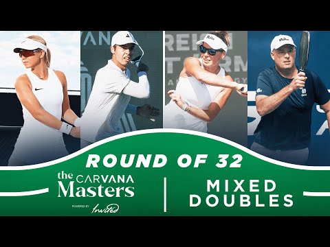 Waters/Johns vs Kovalova/Wright at the The Carvana Masters