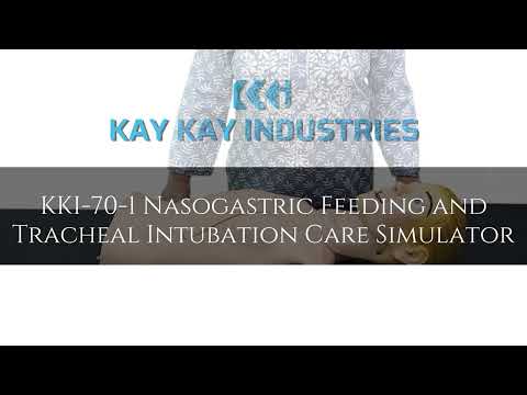 KKI-70-1 Nasogastric Feeding And Tracheal Intubation Care Simulator