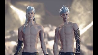 NieR Automata Gameplay 13 : Engels Invasion and Adam & Eve's Boss Fight