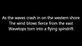 Rush-Spindrift (Lyrics)