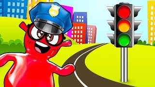 Learning Traffic Lights Signs for Kids - Educational Cartoon to Learn Road Safety