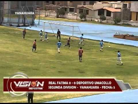 REAL FATIMA 0 - 0 DEP. UMACOLLO SEGUNDA YANAHUARA - Visión Deportiva 2013 Pueblo TV Canal 39