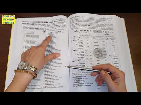 Lecţia # 119 – ADJECTIVUL (4): terminaţia ING versus forma a 3-a a verbelor + puţin Passive Voice