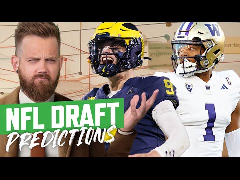 NFL Draft Predictions + Draft Day Hype! | Fantasy Football 2024 - Ep. 1571