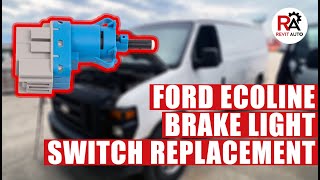 REPLACE Ford Econoline BRAKE LIGHT SWITCH