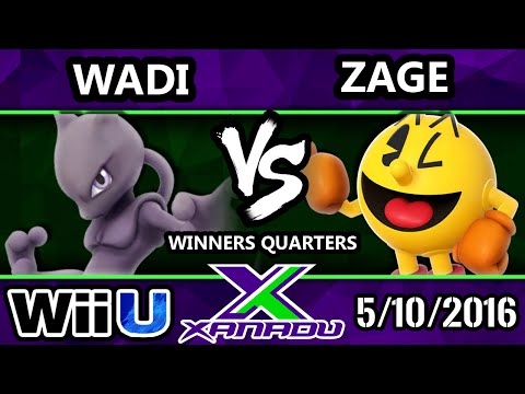 S@X 149 - Wadi (Mewtwo) Vs. Zage (Pacman) SSB4 Winners Quarters - Smash Wii U - Smash 4