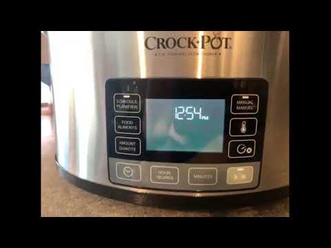 Crock-Pot Programmable MyTime Slow Cooker video review by Dean