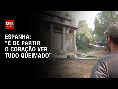 “É triste ver sua cidade natal queimar”: veja relato de vítima de incêndio florestal na Espanha