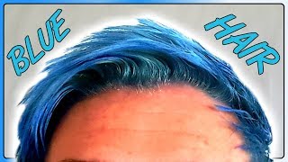 How To Dye Your Hair Blue | Blue Hair Style Ideas | DIY Hair Bleaching At Home