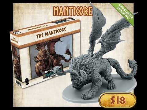 The Purge: # 1569 Mythic Battles: Pantheon - Manticore - A huge Monster and he is a Beast!