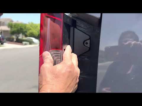 How to replace tail light on Sprinter van less than 5 minutes