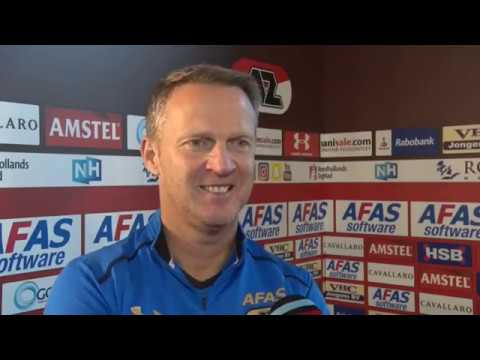 Voorbeschouwing Van den Brom op AZ - Willem II