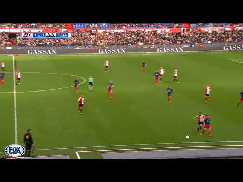 GOAL | Kasper Dolberg. Feyenoord - Ajax 1 - 4
