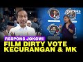 Respons Jokowi Soal Film Dirty Vote Singgung Kecurangan Mahkamah Konstitusi