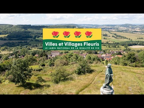 La Côte-d’Or vue du ciel : découvrez nos Villages Fleuris comme jamais !