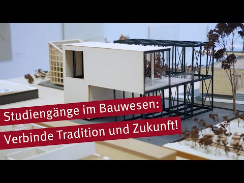 Studium im Bereich Bauwesen