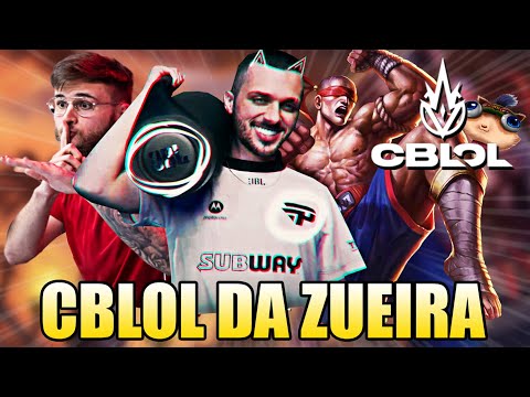INSEC do RANGER, DANCINHA do DYNQUEDO e TITAN PAI do BRANCE - CBLOL DA ZUEIRA