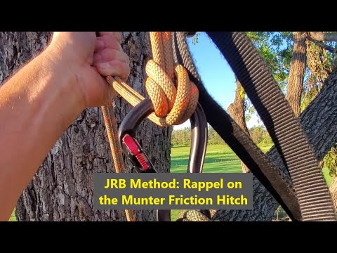 JRB DSRT: Rappel on the Munter Friction Hitch