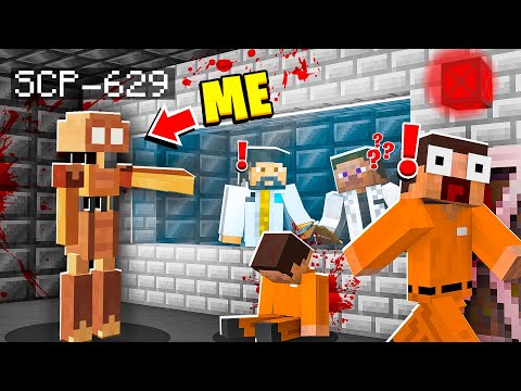 I Became SCP-629 in MINECRAFT! - Minecraft Trolling Video