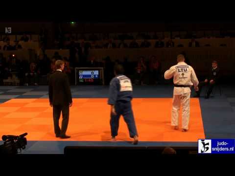 Judo 2011 Grand Prix Amsterdam: Paskevicius (LTU) - Takahashi (JPN) [+100kg] semi-final
