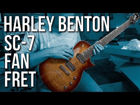How is this possible for €299? Harley Benton SC7 Fanfret - Review