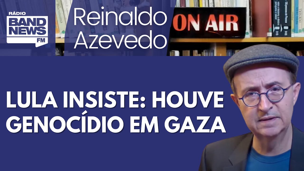 Reinaldo – Trump propõe limpeza étnica e construção de resorts em Gaza, reafirma tese e depois recua