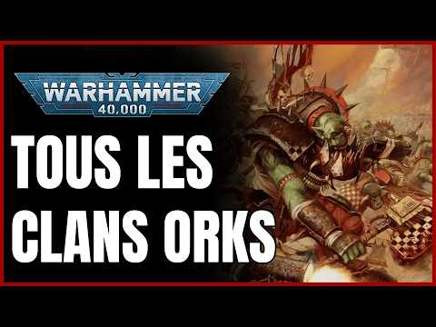 THE 7 ORK CLANS EXPLAINED! Warhammer 40k Lore