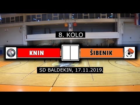 ŽMNL- 8. KOLO: KNIN - ŠIBENIK, 17.11.2019.